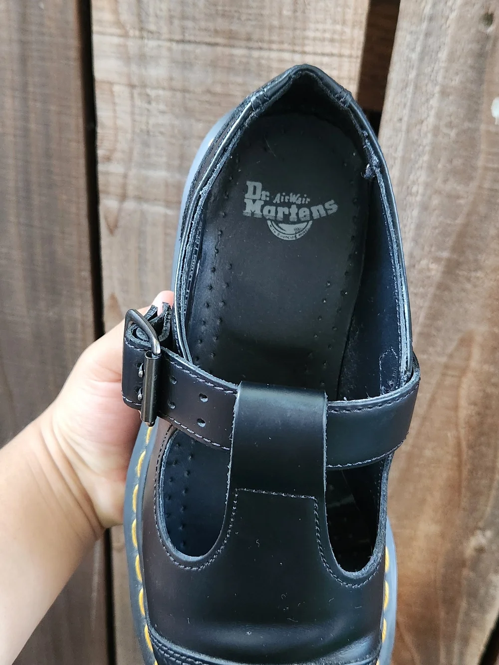 🖤👏🏼Dr. Martens Bethan Black Platform Mary Jane ✨️